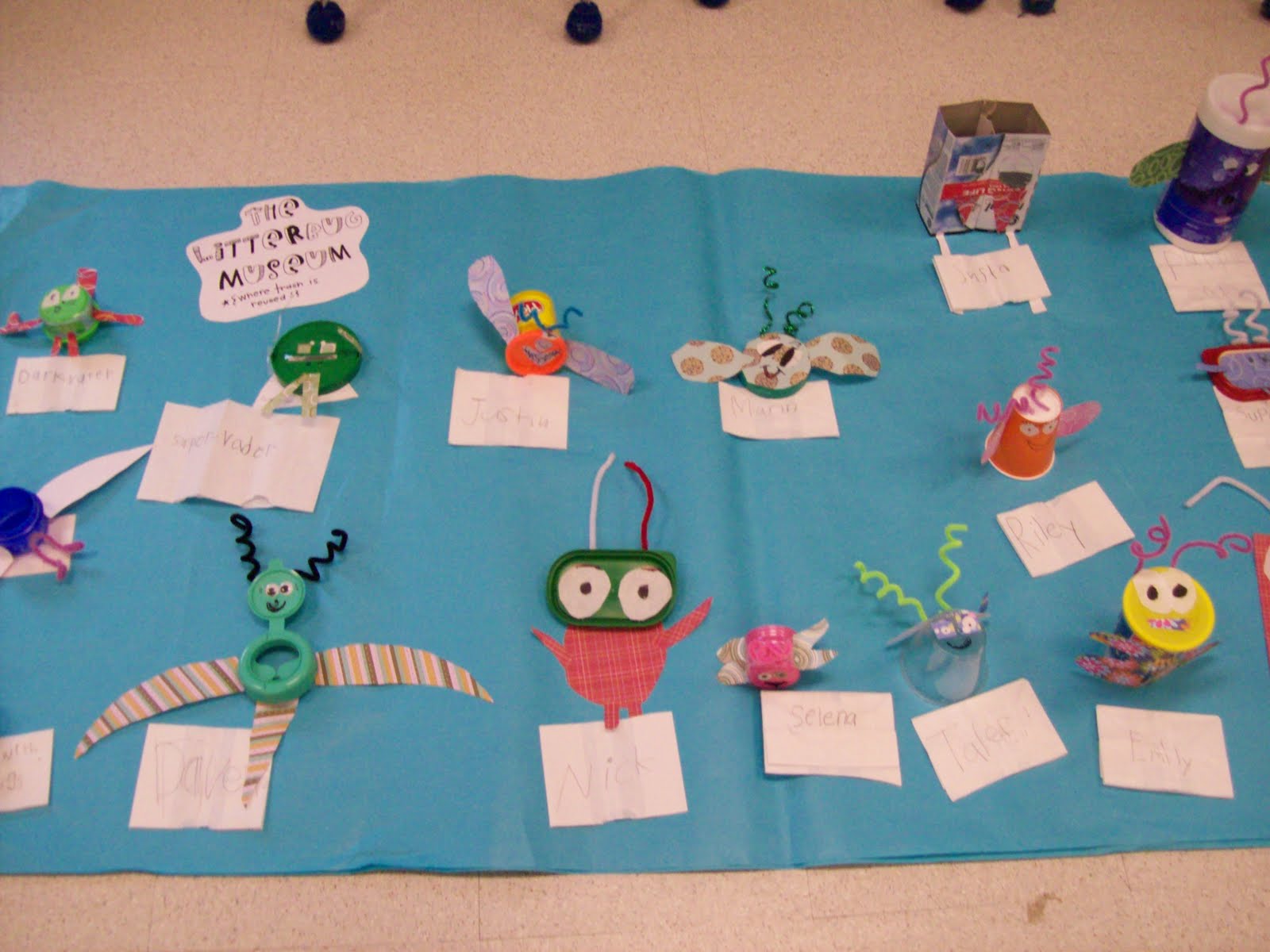 First Grader...at Last! The Litterbug Museum