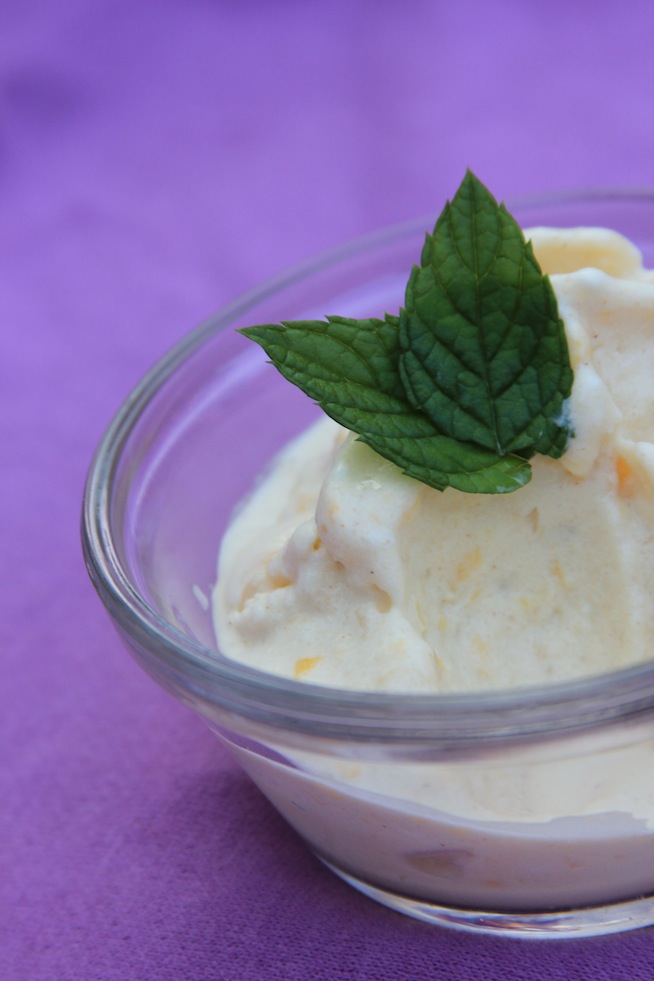 Waves of Fire Vegan Mango Ice Cream (No Ice Cream Maker Required!)