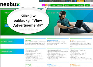 Neobux - oglądanie płatnych reklam