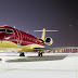2015-02-21 Misc: The Queen Jet at the Krakow Airport-Poland