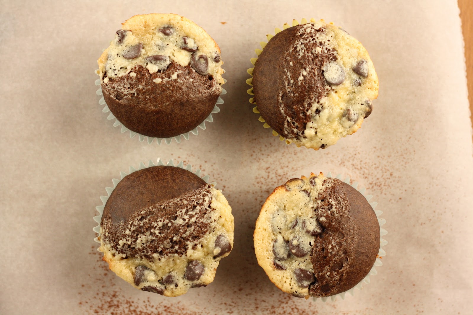 Hummingbird Bakery Black Bottom Cupcakes Recipe (Adapted for High