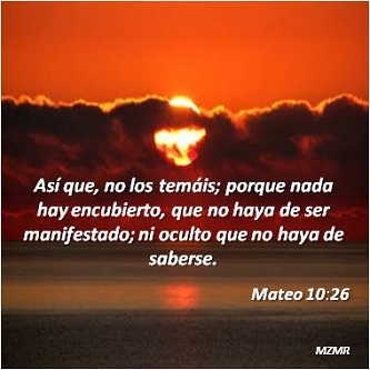 Resultado de imagen para mateo 10:26