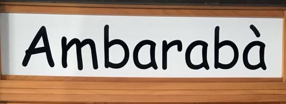 Sponsor e Partner Bar Ambarabà