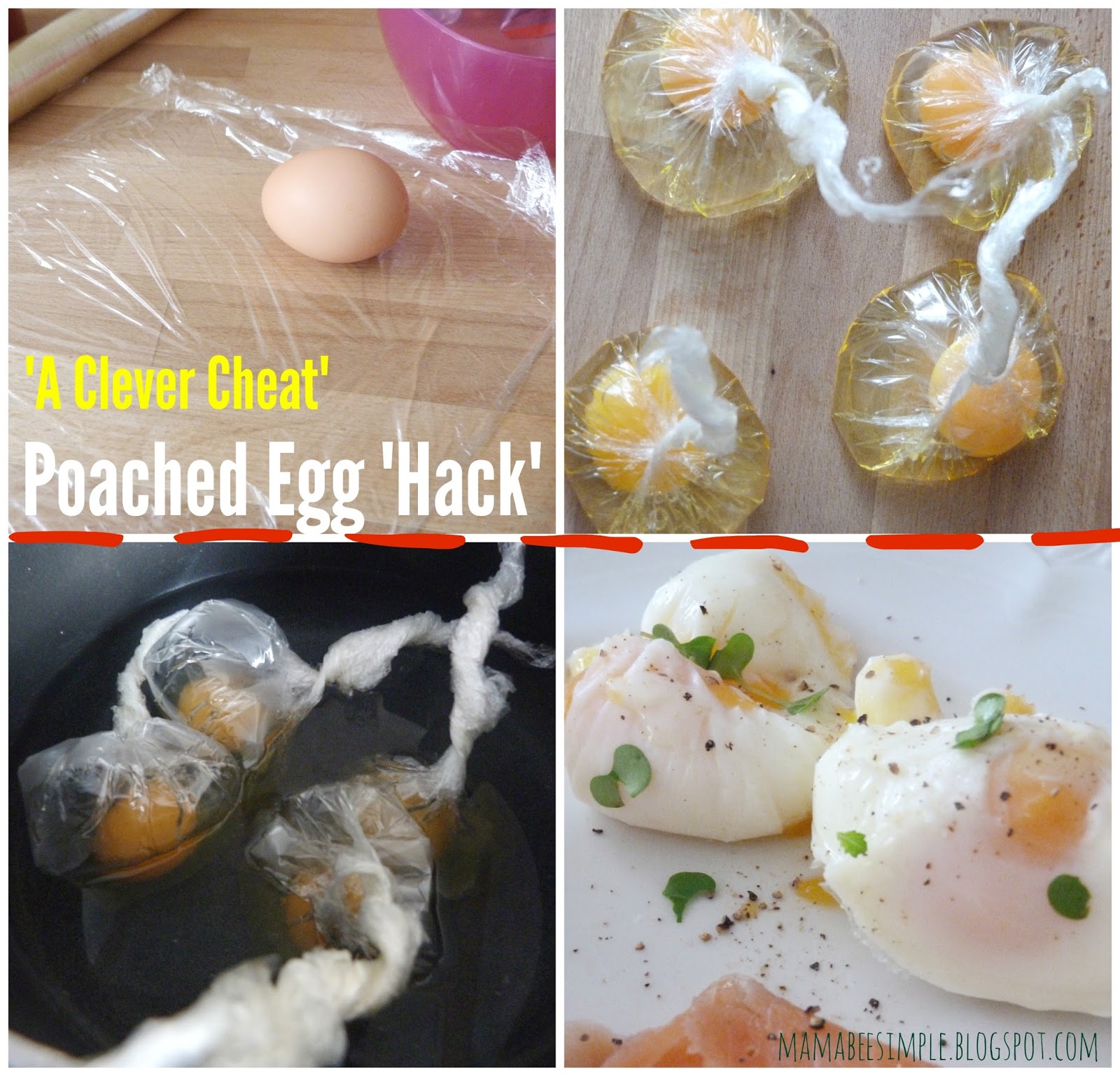 Mama Bee Simple Poached Egg 'Hack'