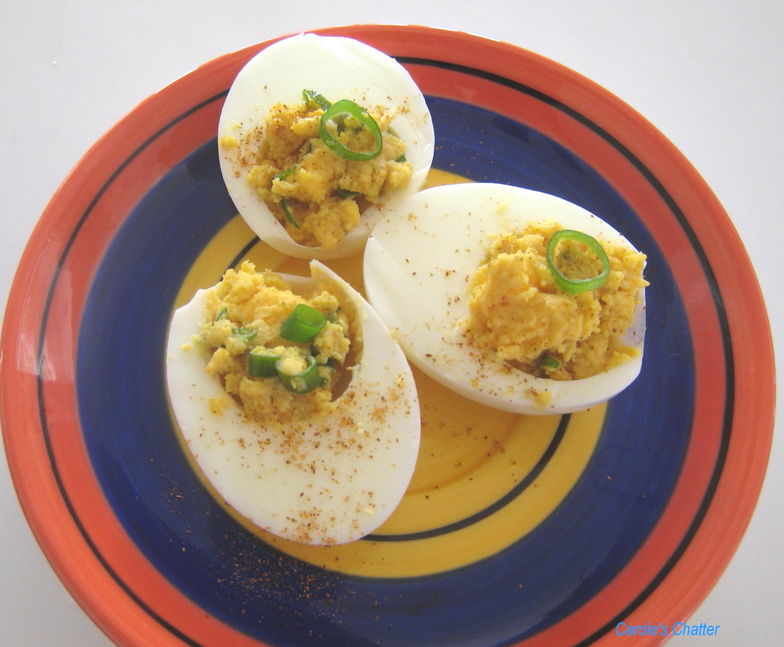 Carole's Chatter: Curried eggs