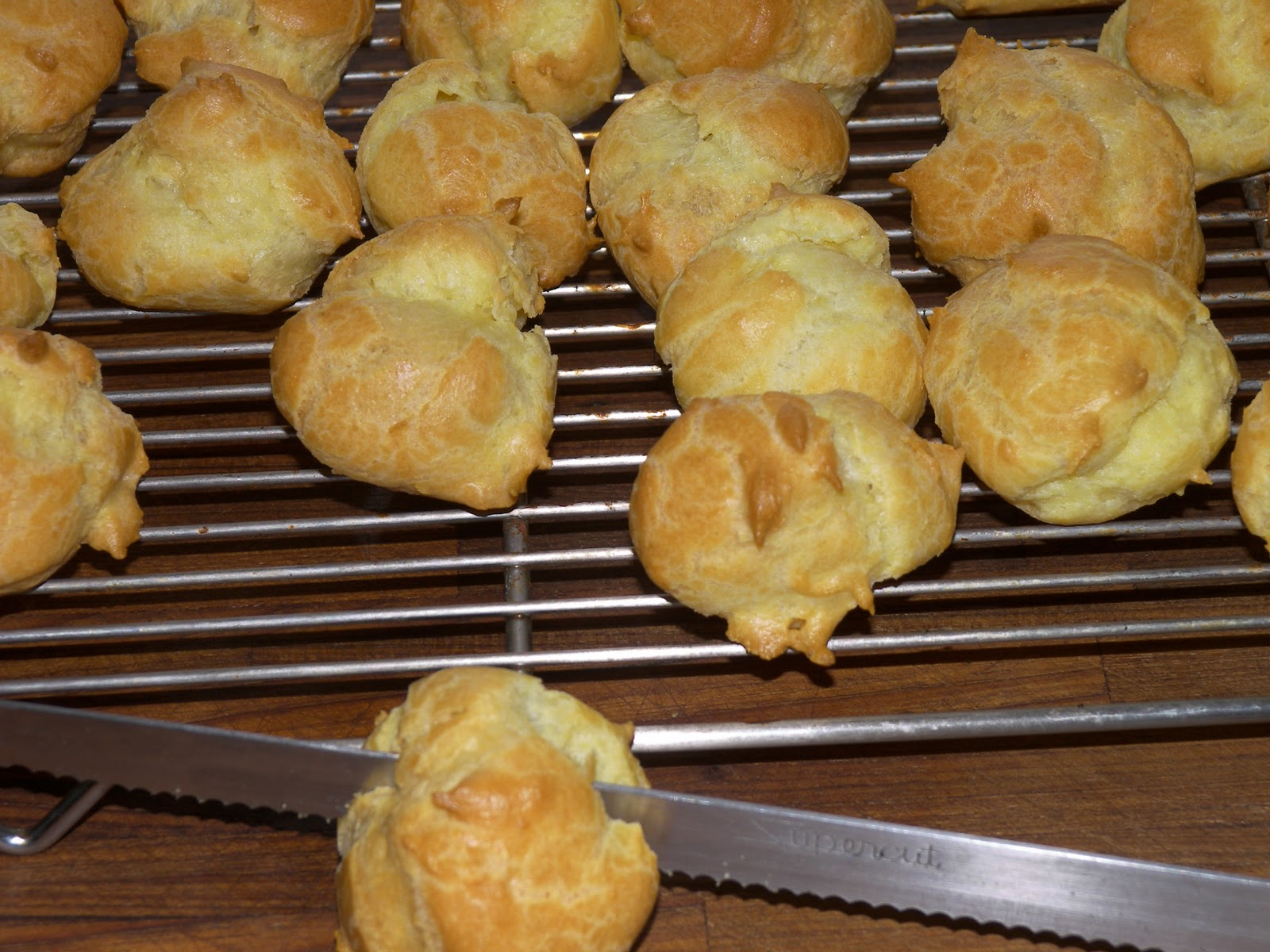 Cooking Delicious Food Parmesan Cheese Puffs