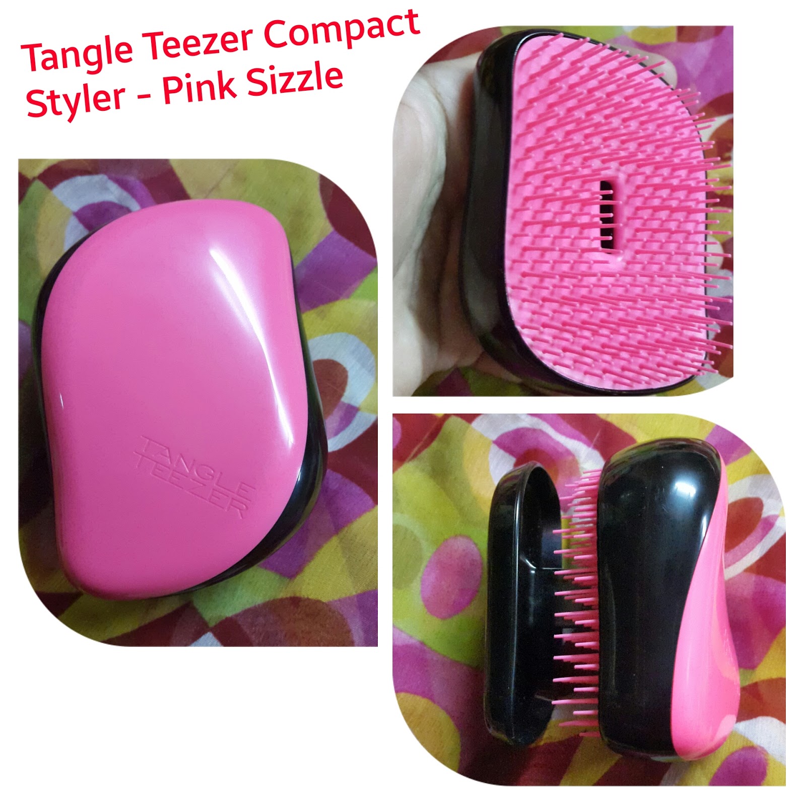 Tangle Teezer Compact Styler In Pink Sizzle Review! Indian Beauty Network