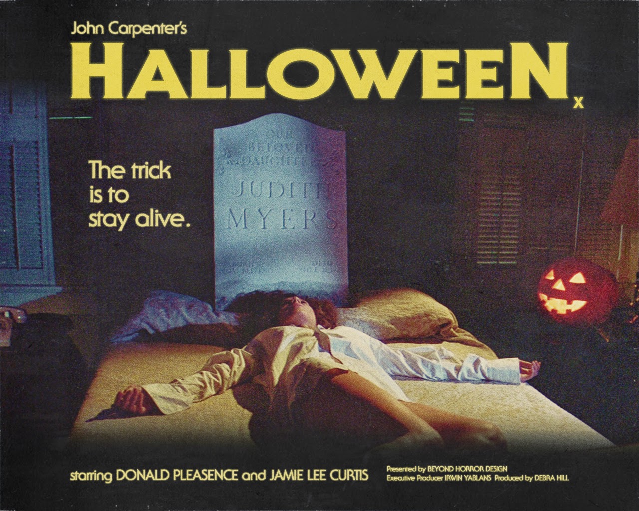 BEYOND HORROR DESIGN HALLOWEEN (John Carpenter 1978)