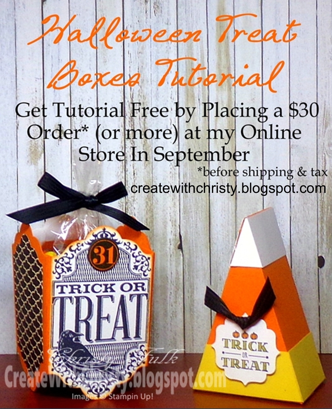 Create With Christy 12 Weeks of Fall & Halloween Week 7