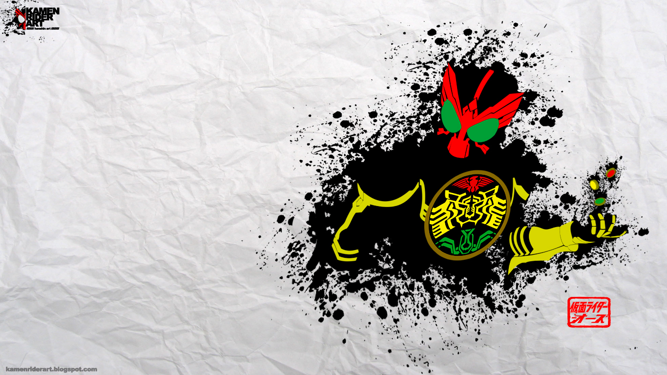 kamen rider art: Kamen rider OOO Wallpaper