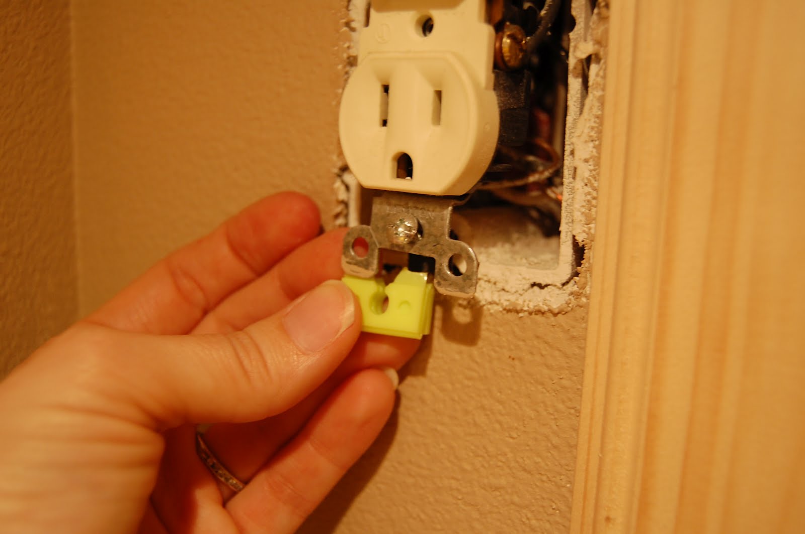 Pieces of Molly Electrical Spacers