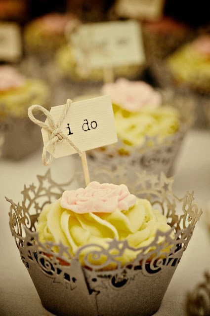  week I couldn't resist these cupcake signs from Boho Weddings Events