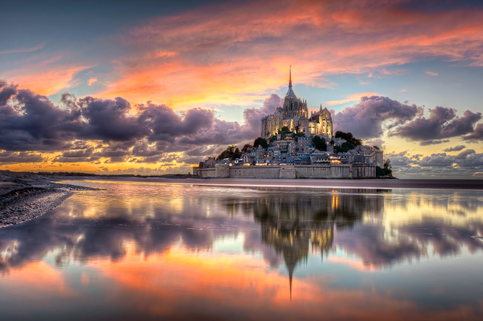 Le Mont Saint Michel en Normandie