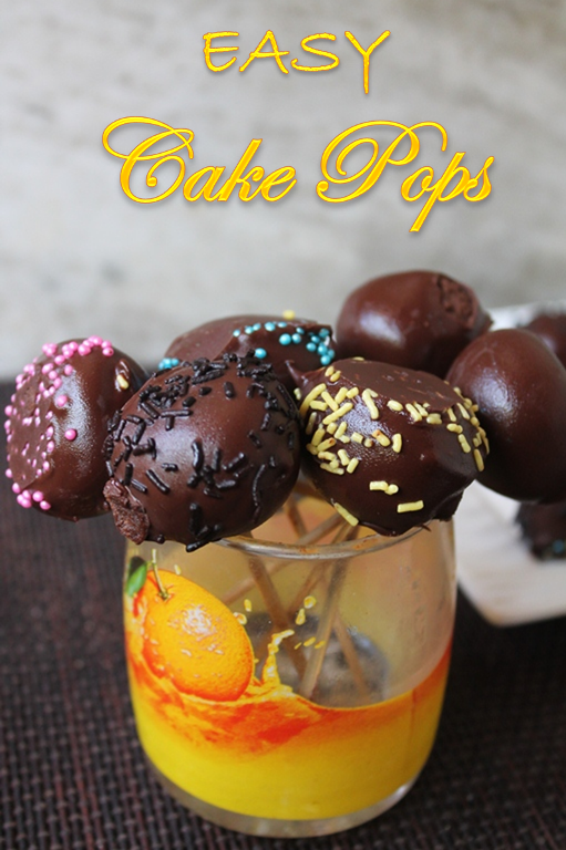 Easy Cake Pops Recipe Cake Lollies Recipe How to Make Cake Pops