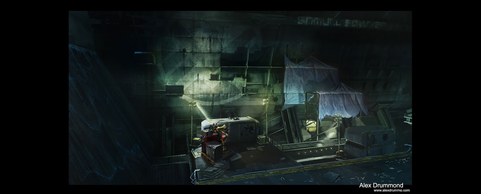 Collected works and blog of concept artist Alex Drummond