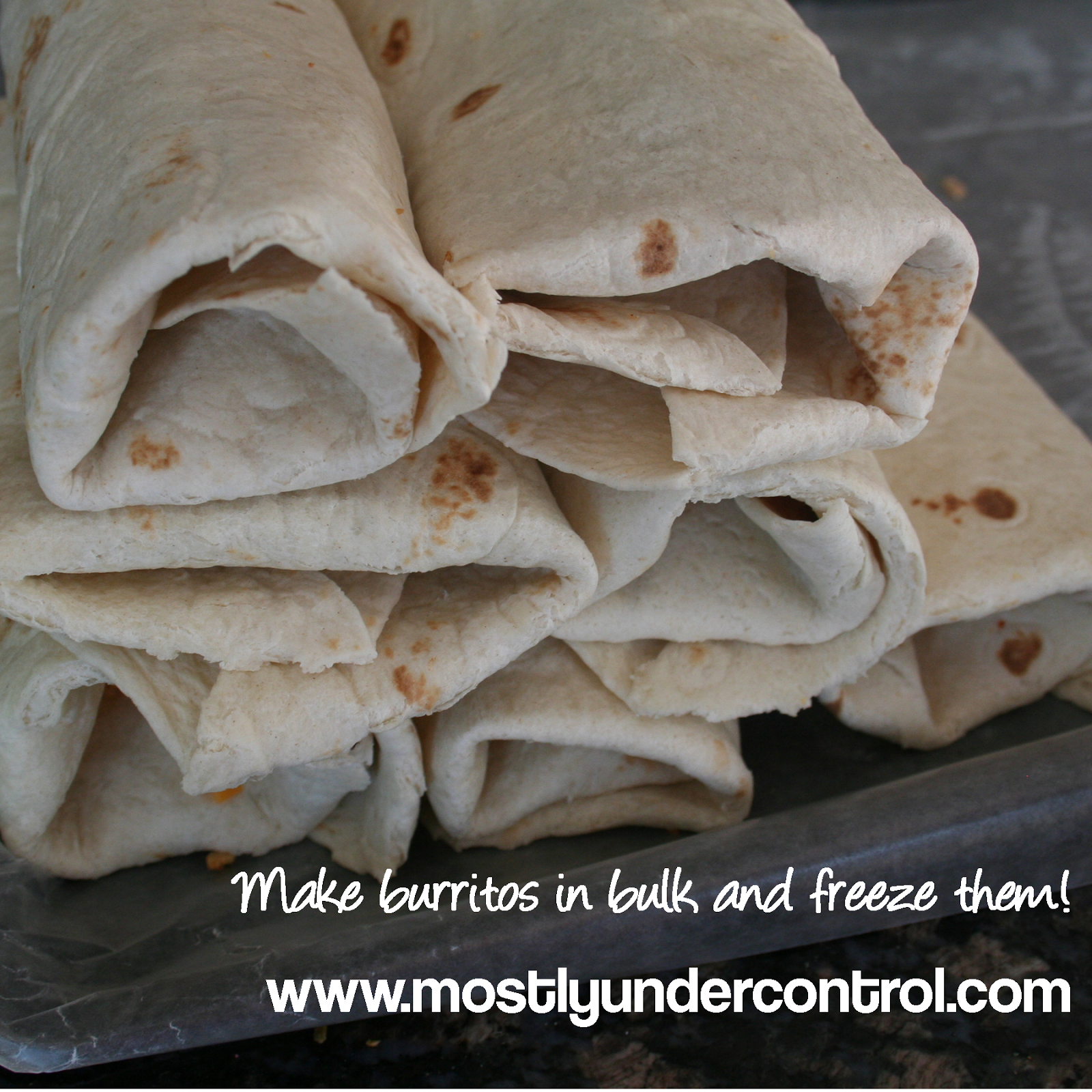 Meal Planning Monday Frozen Burritos Mostly Under Control