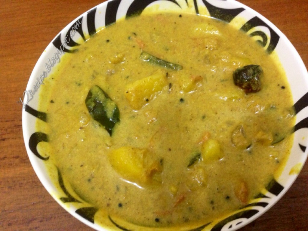 Potato Coconut Milk Curry Recipe Book