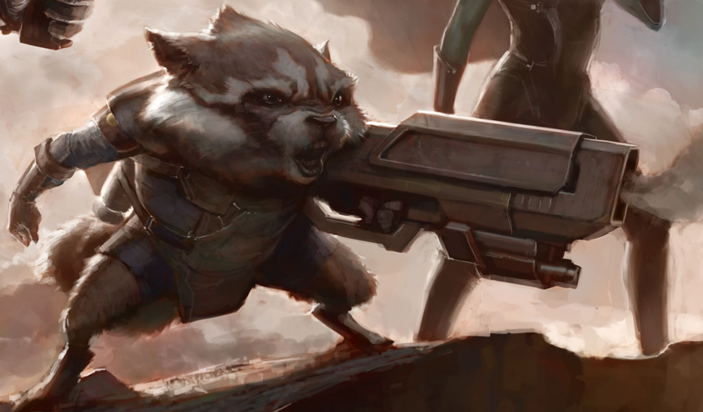 SNEAK PEEK 'Rocket Raccoon' Vs 'Thanos'