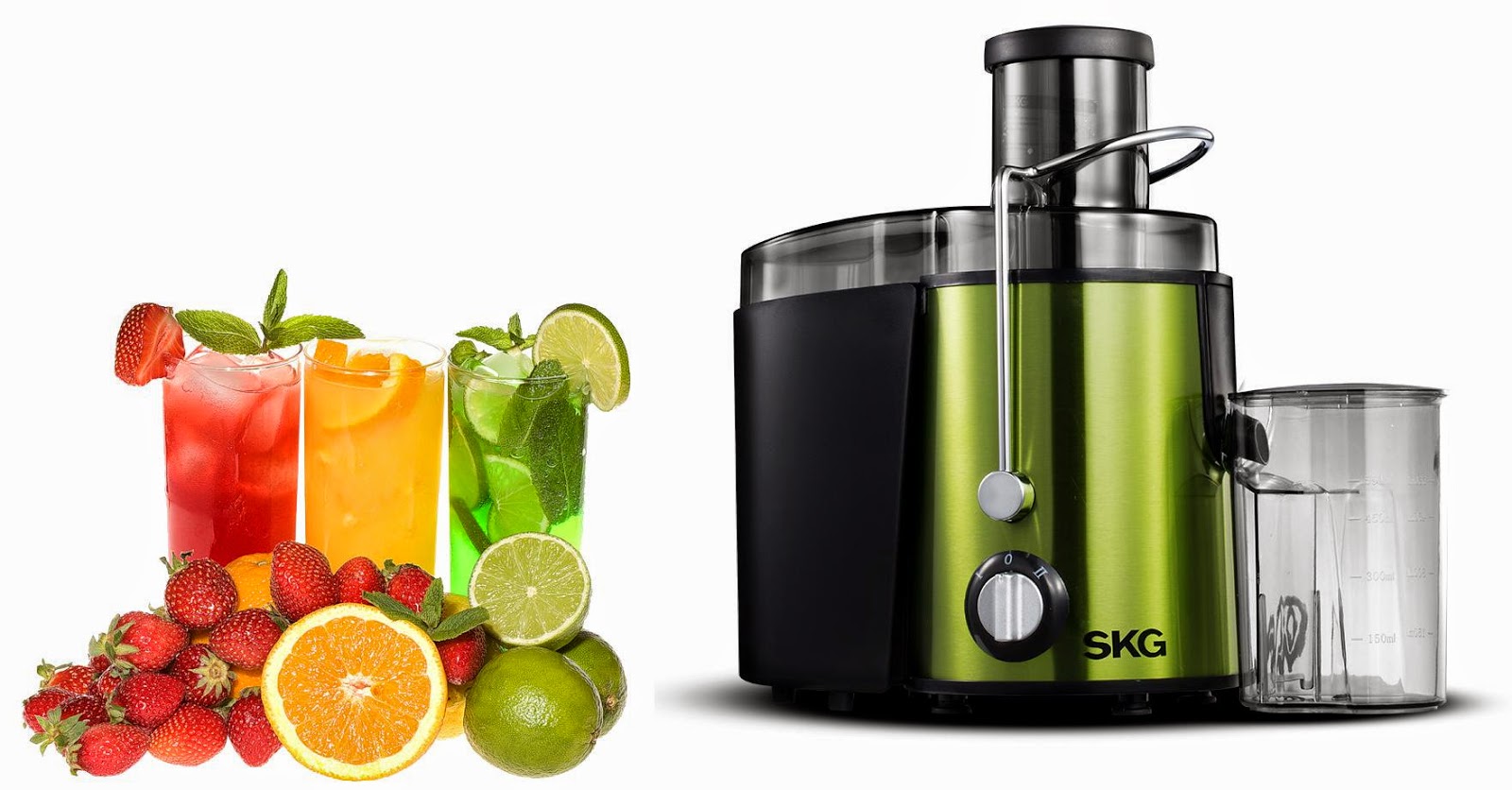 Cheap Top SKG Juicer GS310L Green Review