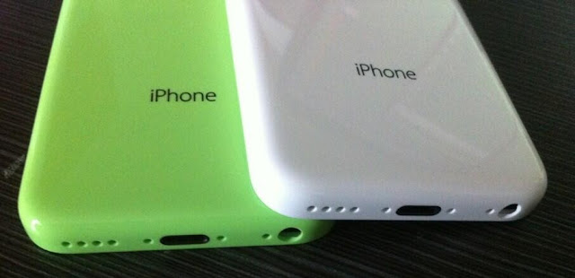Pictures Of Plastic iPhone Shell Next To iPhone 5