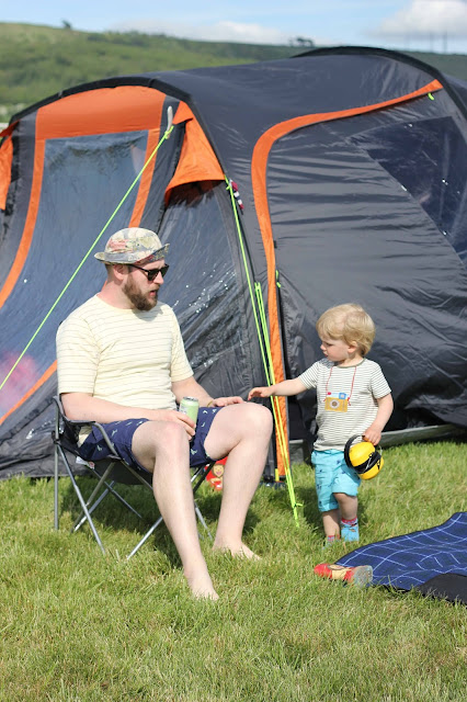 Festival family camping