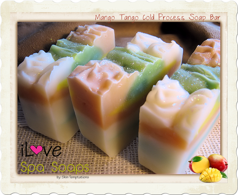 Mango Butter and Shea Butter Cold Process Soap Bar!!!! Meet our "Mango