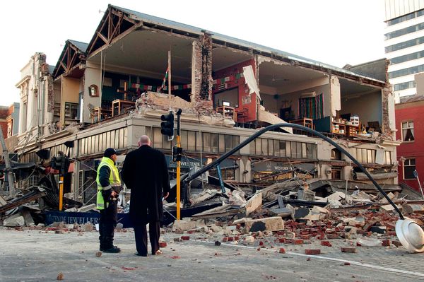 christchurch earthquake in new zealand. New Zealand earthquake