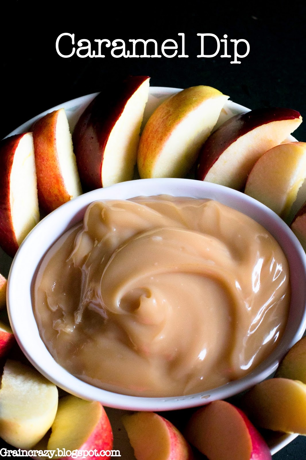 Grain Crazy Clean Eating Caramel Dip (Low Sugar and Dairy Free)