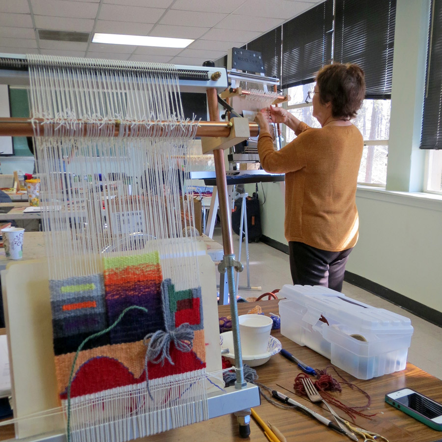Rebecca Mezoff, Tapestry Artist A visit to the south... tapestry