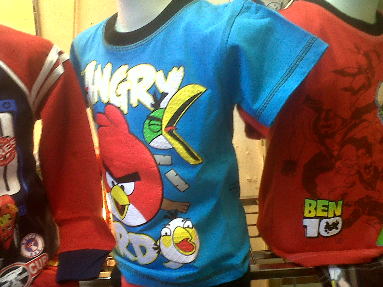 PUSAT GROSIR KAPASAN SURABAYA KAOS ANGRY BIRD MURAH