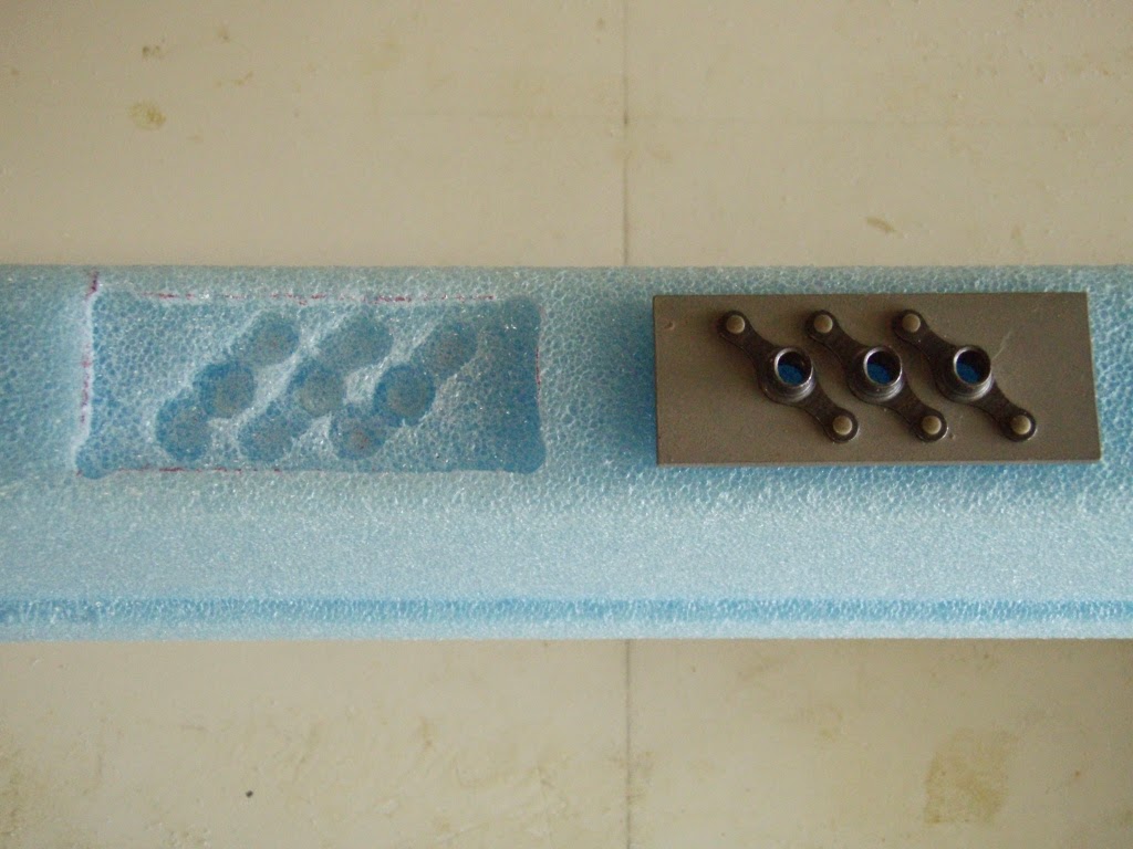 The Long EZ Build Inner cores and shear web layup