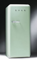 green smeg refrigerator