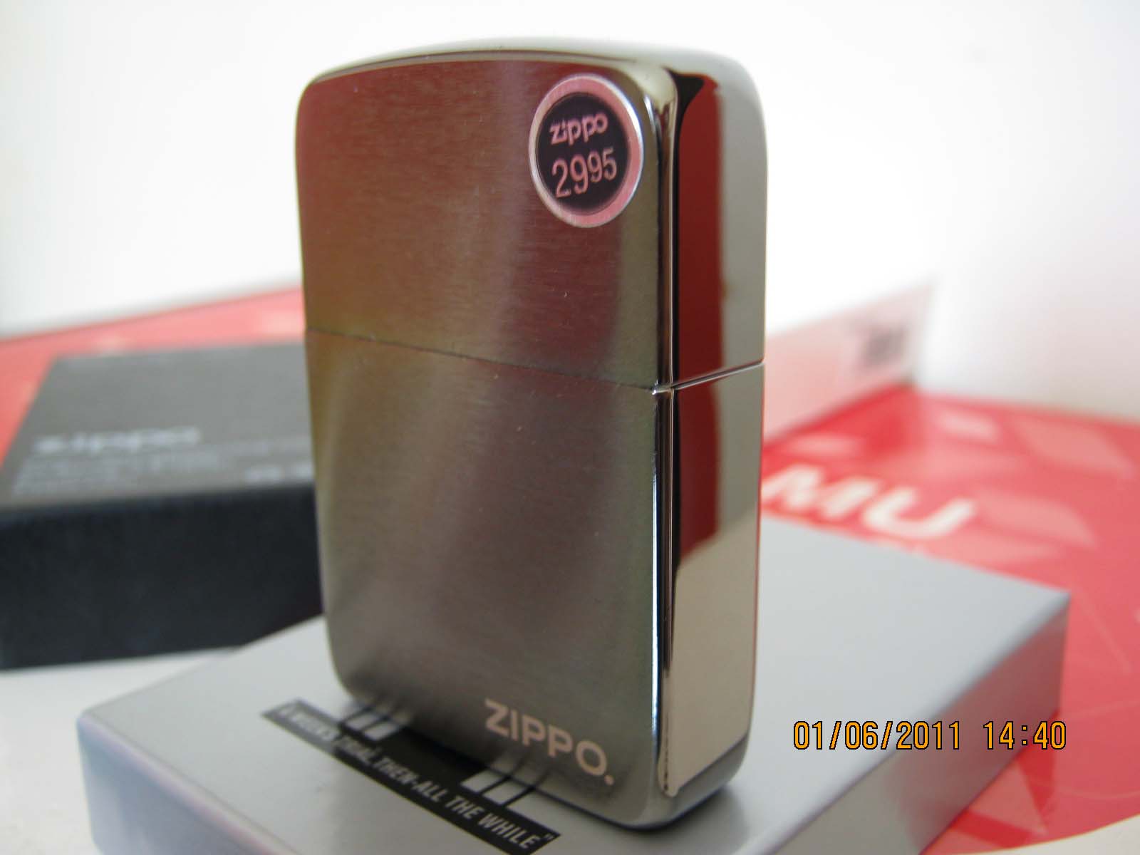 Toko Zippo flazjax8 PO Zippo 1941 Replica Black Ice