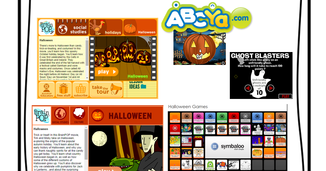 Technology Resources for Halloween 3rd Grade Thoughts