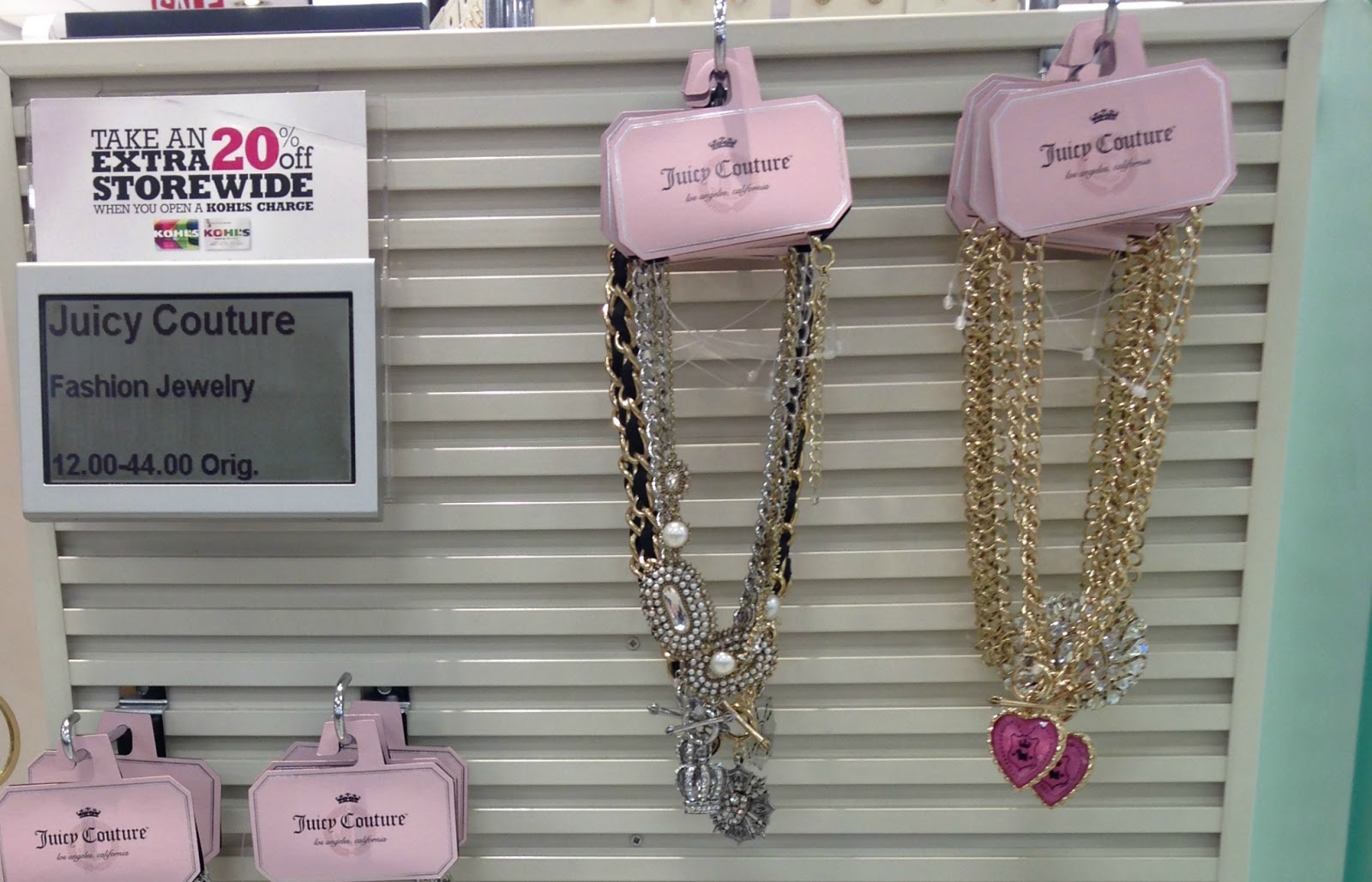 Tracy S Notebook Of Style Juicy Couture At Kohls Pics My The Jewelry Impressed Me Least Especially Since I Loved Original Juicy Line
