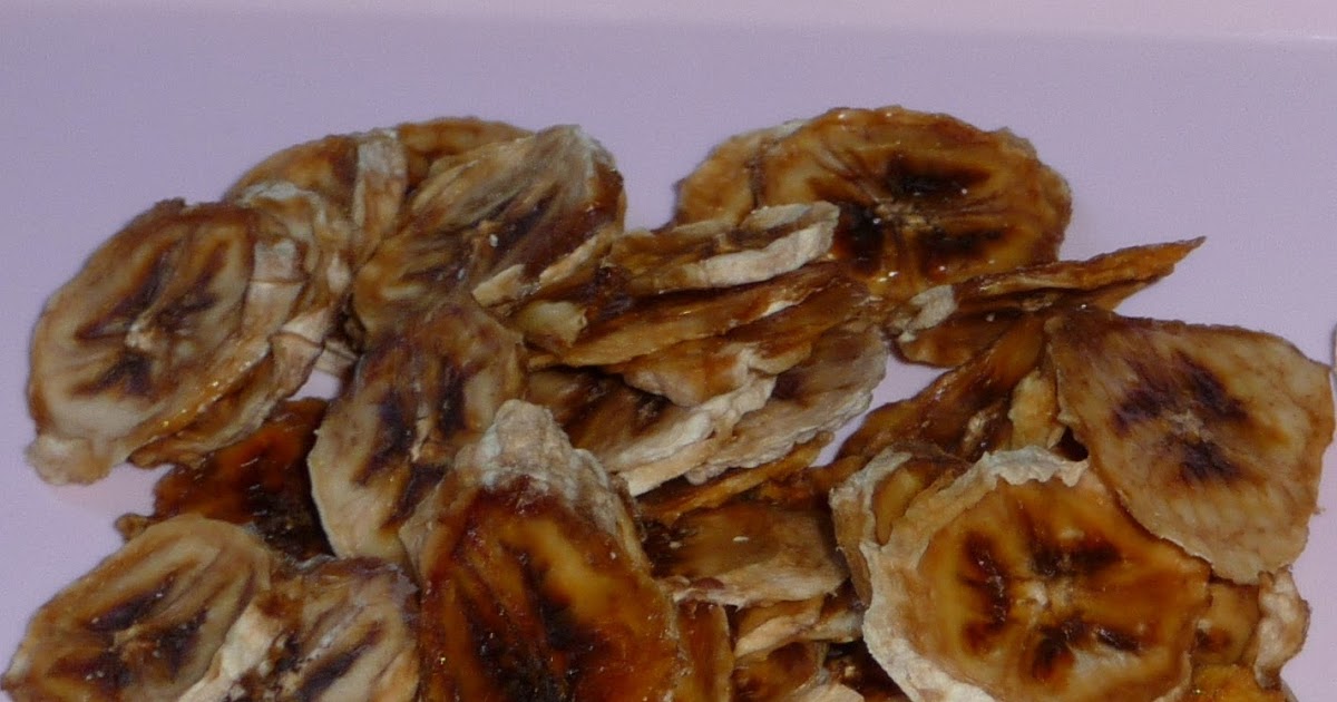 PinkVegan Dried Banana Chips