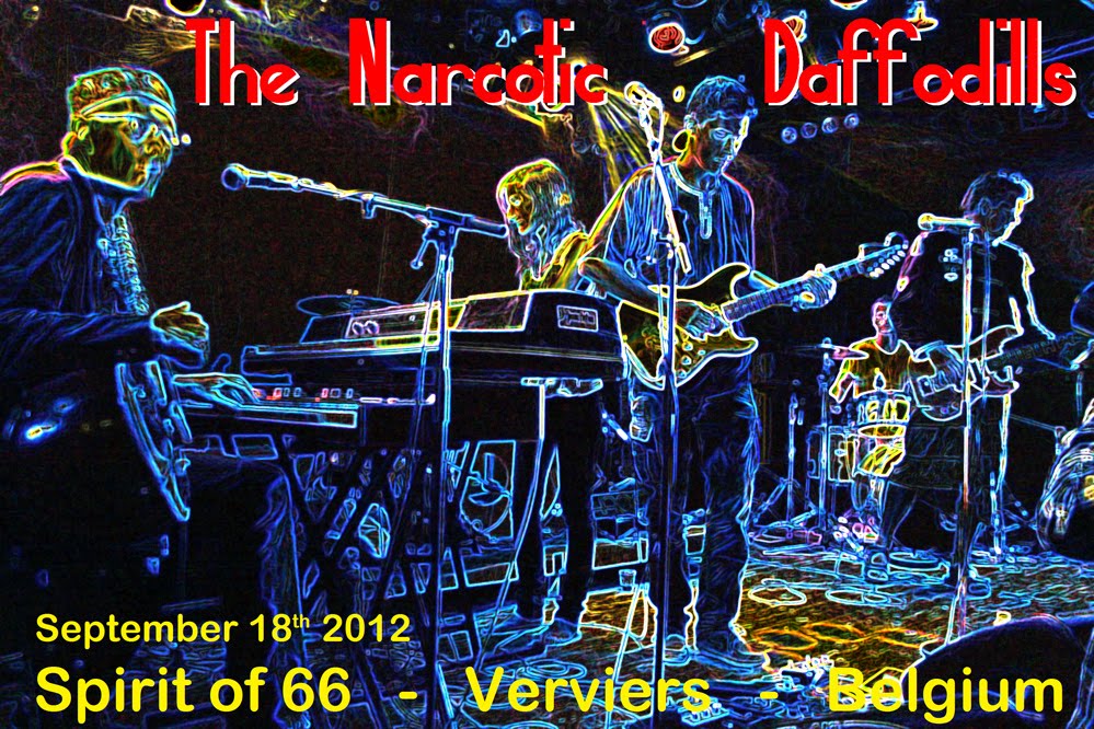 The Narcotic Daffodils (18sept12) at the "Spirit of 66", Verviers, Belgium.