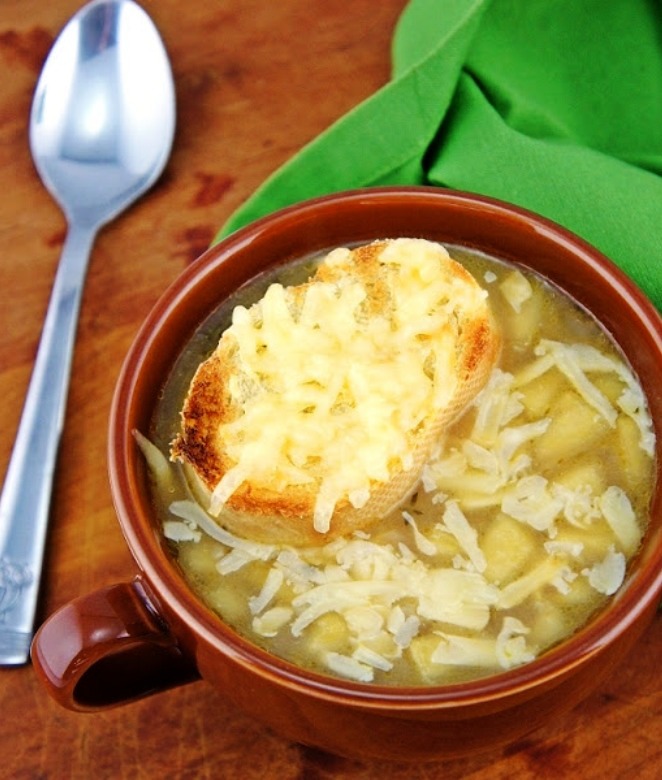 The Bestest Recipes Online Apple French Onion Soup