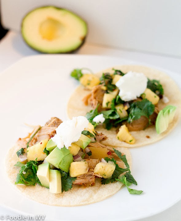 Slow-Cooker Pork Tacos Al Pastor With All the Fixings Southern Living December 2013