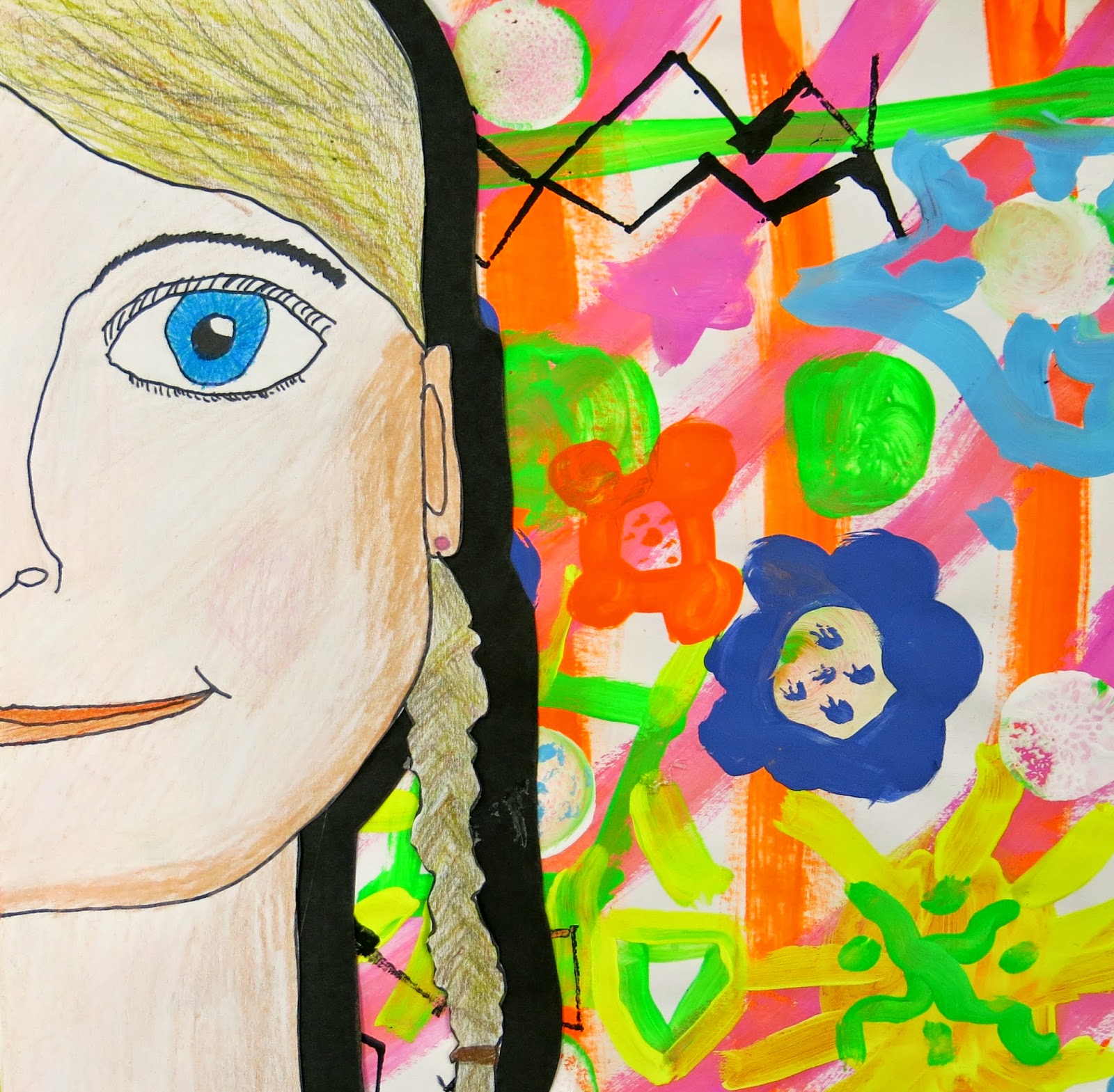 Cassie Stephens In the Art Room Beautiful Oops SelfPortraits with