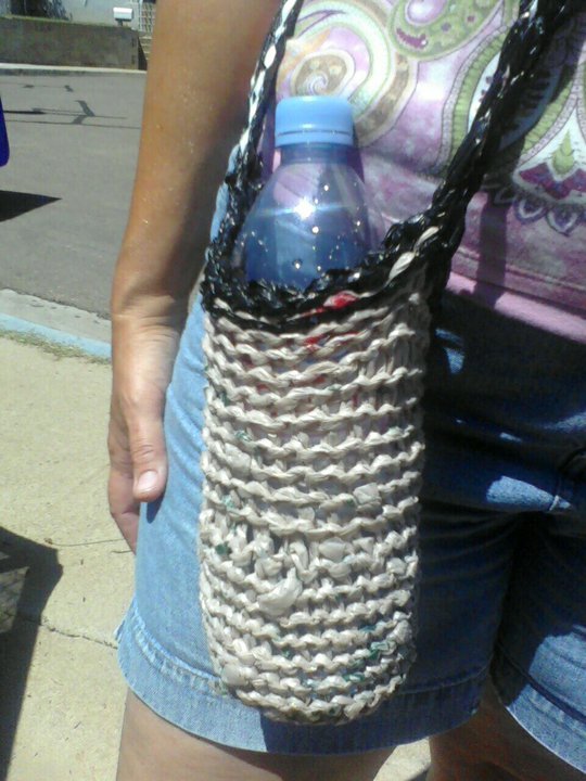 Mom Is An Understatement Diy Plarn Water Bottle Holder