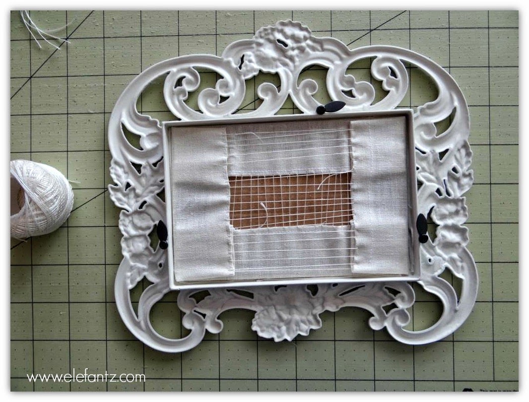 Jenny of ELEFANTZ Stitchery framing tutorial & 2nd Rosedaisy project...