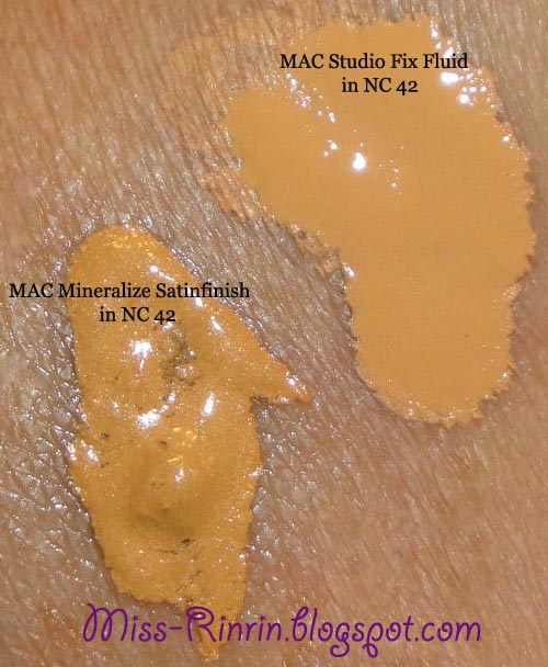 What is ligheter than nc 42 for mac studio fix