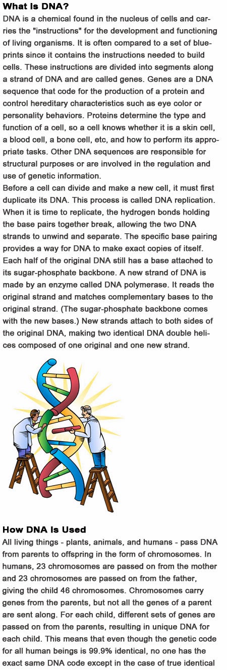 What is DNA for kids