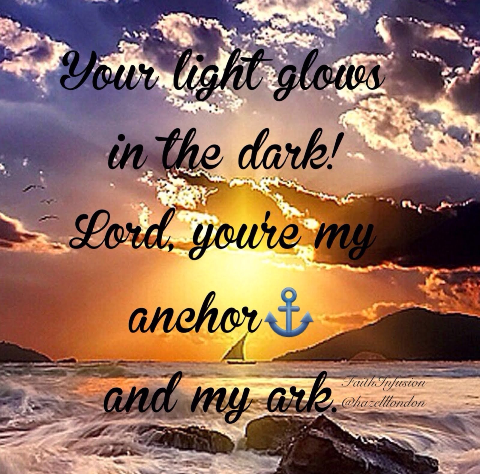 Jesus is my Anchor and my Ark