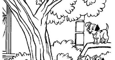 Funny Puppies Coloring Pages for Kids >> Disney Coloring Pages