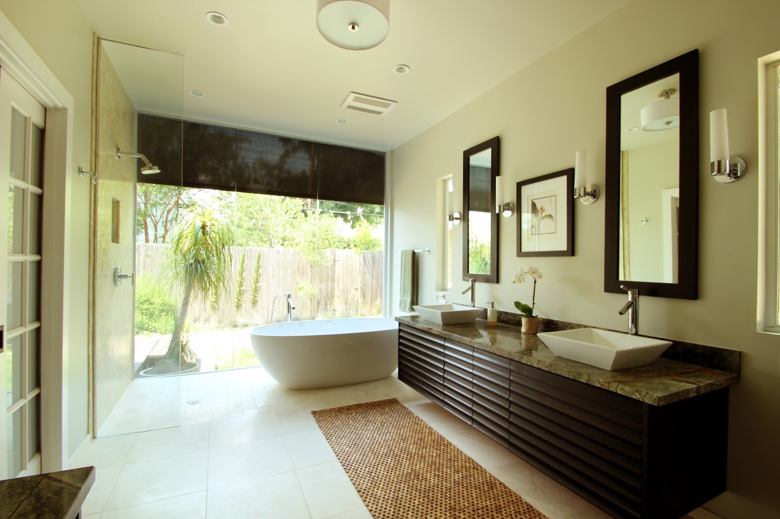 Luxury Contemporary Master Bathrooms modern master bathroom with alloy rame rectified color body Luxury Contemporary Master Bathrooms modern master bathroom with alloy rame rectified color body