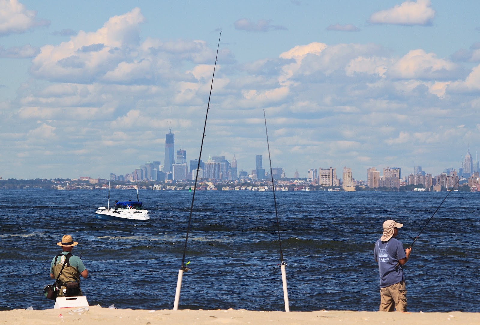 Nature on the Edge of New York City Fall Fishing in New York Harbor