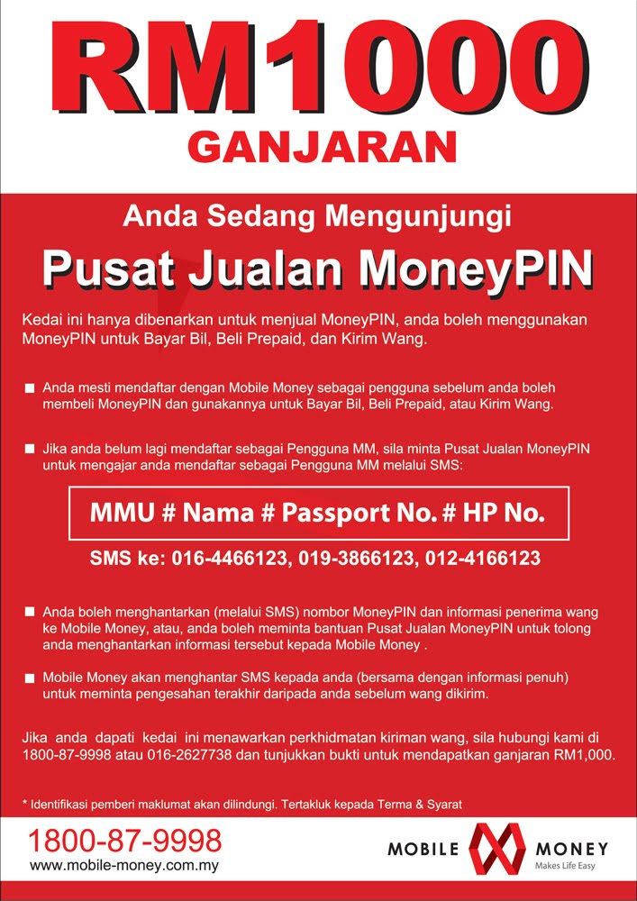 KAMI JUAL MONEYPIN BUKAN KIRIMAN WANG