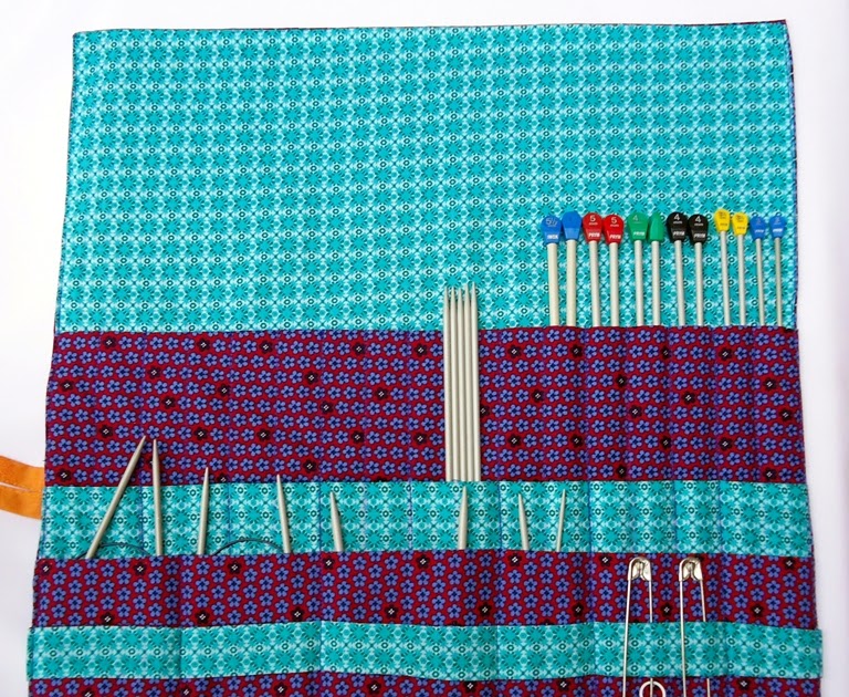 Stitch of Love My First Sewing Project Knitting Needle Roll